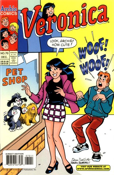 Cover for Veronica (Archie, 1989 series) #70 [Direct Edition]