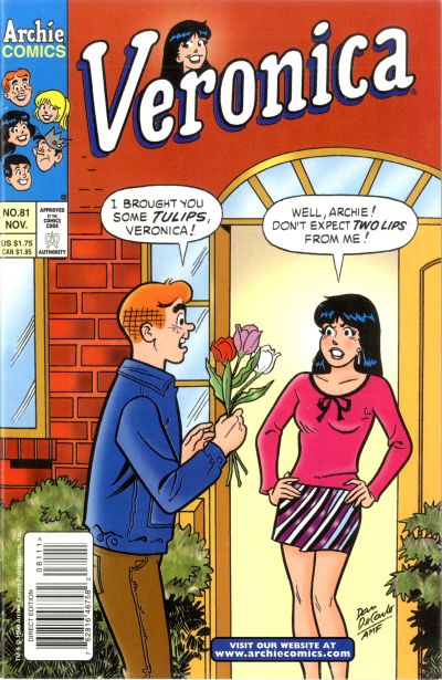 Cover for Veronica (Archie, 1989 series) #81 [Direct Edition]