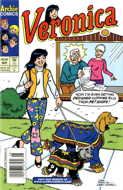 Cover for Veronica (Archie, 1989 series) #87 [Newsstand]