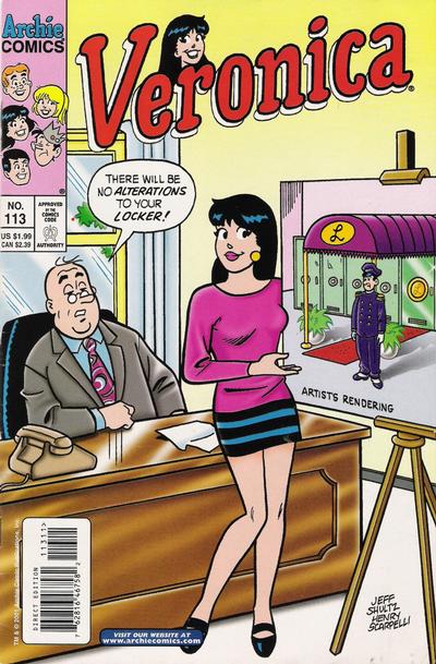 Cover for Veronica (Archie, 1989 series) #113 [Direct Edition]