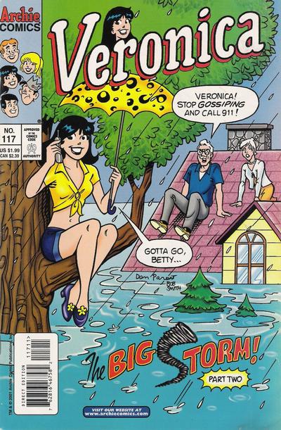 Cover for Veronica (Archie, 1989 series) #117
