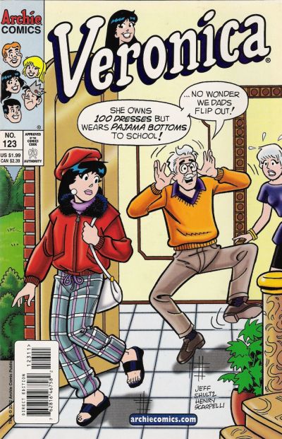 Cover for Veronica (Archie, 1989 series) #123