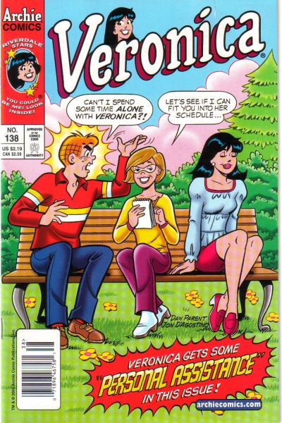 Cover for Veronica (Archie, 1989 series) #138 [Newsstand]