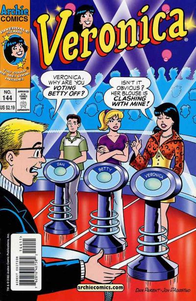Cover for Veronica (Archie, 1989 series) #144 [Direct Edition]