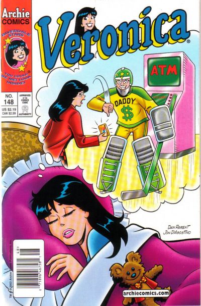 Cover for Veronica (Archie, 1989 series) #148 [Newsstand]