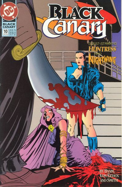 Cover for Black Canary (DC, 1993 series) #10