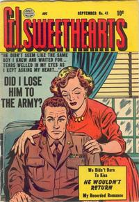 Cover Thumbnail for G.I. Sweethearts (Quality Comics, 1953 series) #41