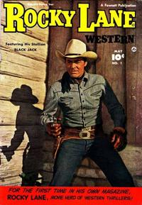Cover Thumbnail for Rocky Lane Western (Fawcett, 1949 series) #1