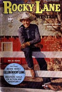 Cover Thumbnail for Rocky Lane Western (Fawcett, 1949 series) #3