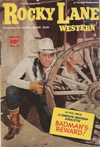 Cover Thumbnail for Rocky Lane Western (Fawcett, 1949 series) #10