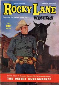 Cover Thumbnail for Rocky Lane Western (Fawcett, 1949 series) #22
