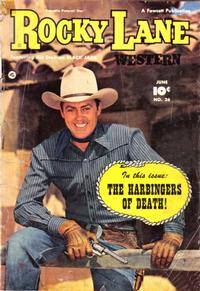Cover Thumbnail for Rocky Lane Western (Fawcett, 1949 series) #26