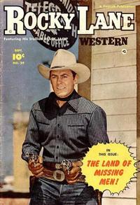 Cover Thumbnail for Rocky Lane Western (Fawcett, 1949 series) #29