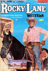 Cover for Rocky Lane Western (Fawcett, 1949 series) #48