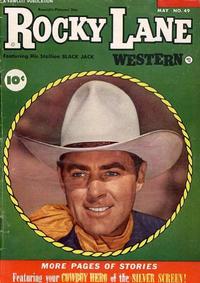 Cover Thumbnail for Rocky Lane Western (Fawcett, 1949 series) #49