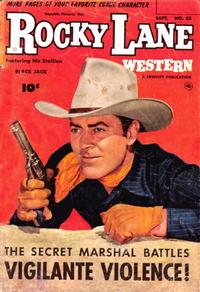 Cover Thumbnail for Rocky Lane Western (Fawcett, 1949 series) #53