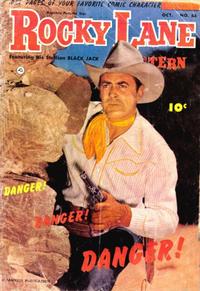 Cover Thumbnail for Rocky Lane Western (Fawcett, 1949 series) #54