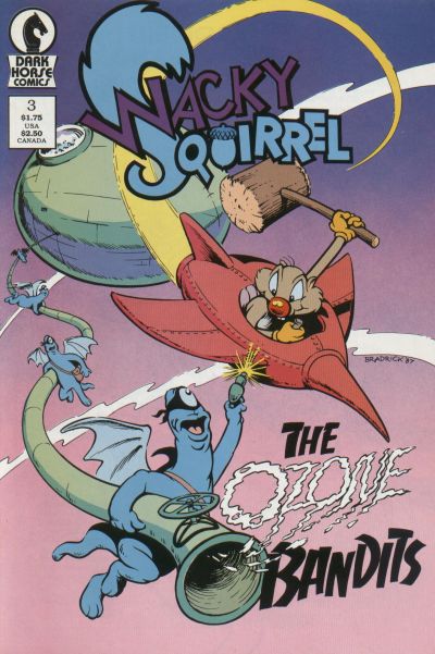 Cover for Wacky Squirrel (Dark Horse, 1987 series) #3
