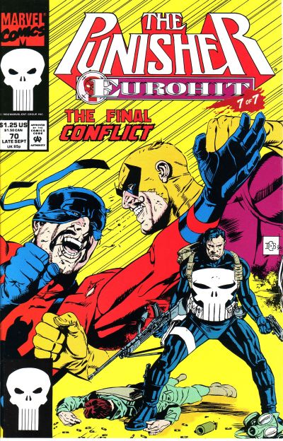 Cover for The Punisher (Marvel, 1987 series) #70