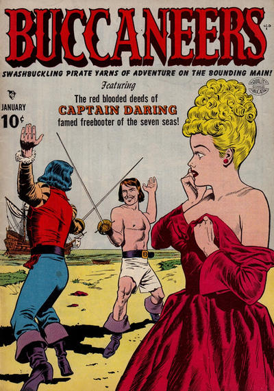 Cover for Buccaneers (Quality Comics, 1950 series) #19
