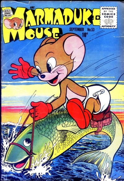 Cover for Marmaduke Mouse (Quality Comics, 1946 series) #53
