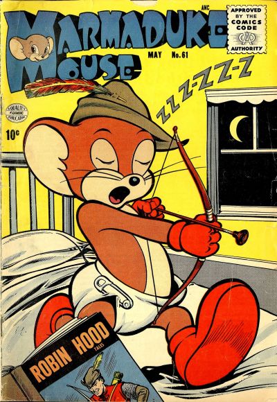 Cover for Marmaduke Mouse (Quality Comics, 1946 series) #61