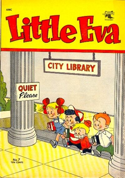 Cover for Little Eva (St. John, 1952 series) #7