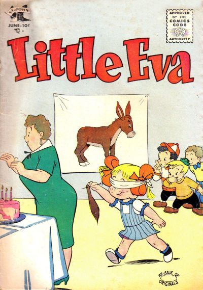 Cover for Little Eva (St. John, 1952 series) #26