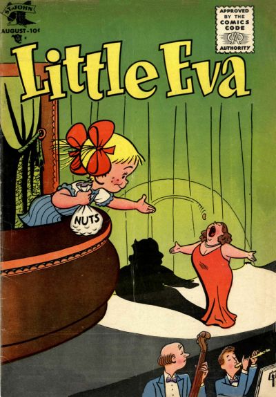 Cover for Little Eva (St. John, 1952 series) #28