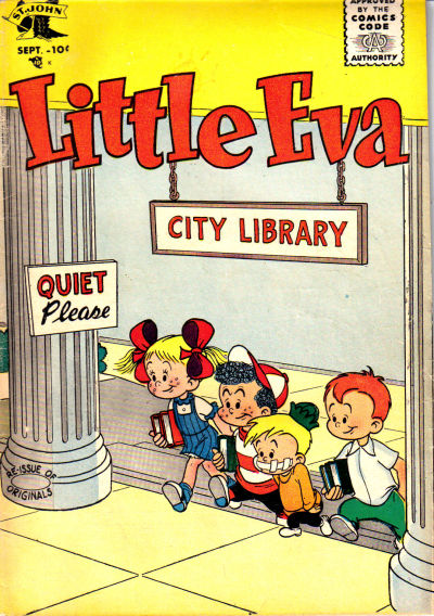 Cover for Little Eva (St. John, 1952 series) #29