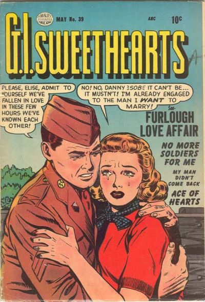 Cover for G.I. Sweethearts (Quality Comics, 1953 series) #39