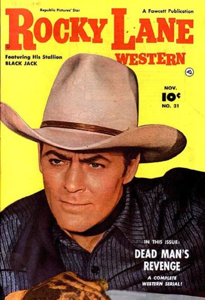 Cover for Rocky Lane Western (Fawcett, 1949 series) #31