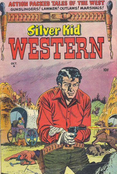 Cover for Silver Kid Western (Stanley Morse, 1954 series) #1