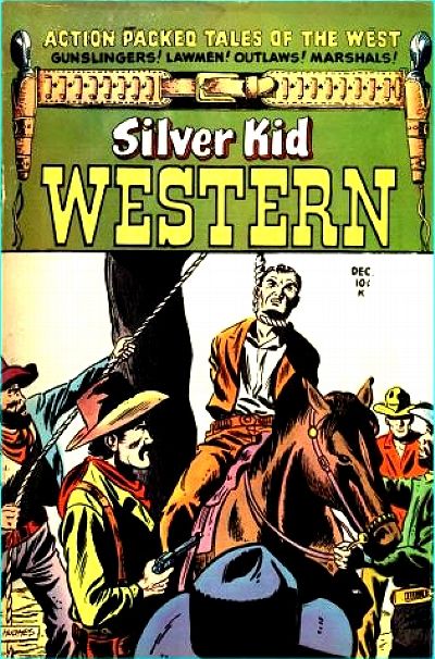 Cover for Silver Kid Western (Stanley Morse, 1954 series) #2