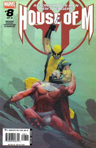Cover for House of M (Marvel, 2005 series) #8 [Esad Ribic Cover]