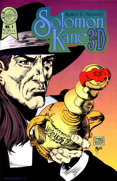 Cover for Solomon Kane in 3-D (Blackthorne, 1988 series) #1