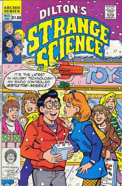 Cover for Dilton's Strange Science (Archie, 1989 series) #4 [Direct]