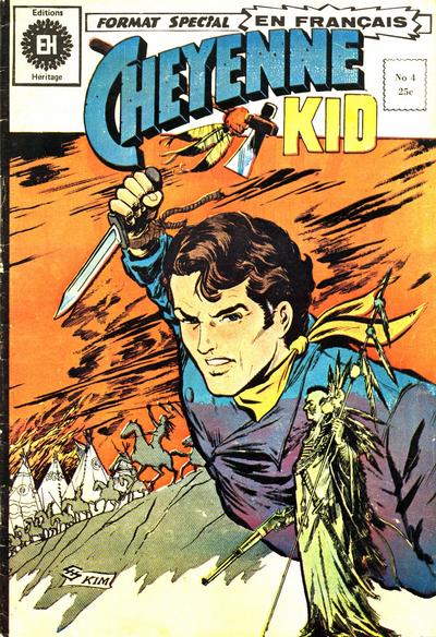 Cover for Cheyenne Kid (Editions Héritage, 1972 series) #4