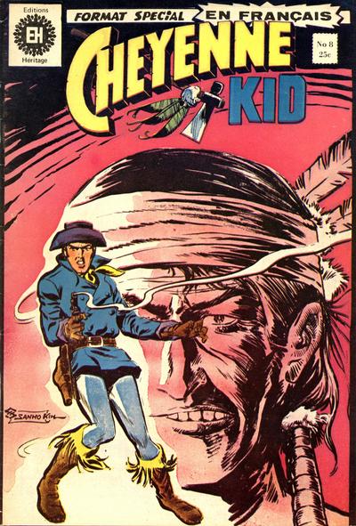 Cover for Cheyenne Kid (Editions Héritage, 1972 series) #8