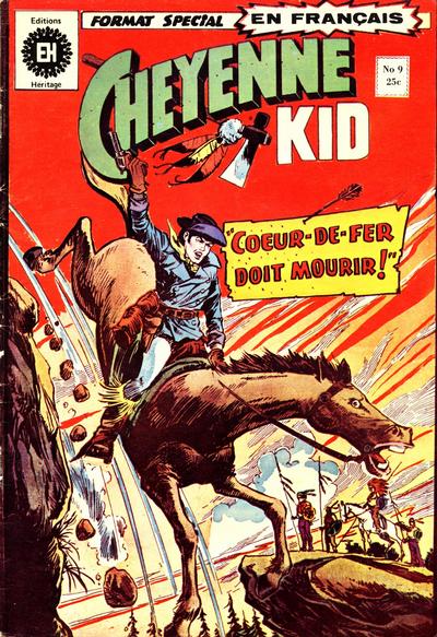 Cover for Cheyenne Kid (Editions Héritage, 1972 series) #9