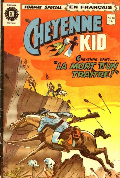 Cover for Cheyenne Kid (Editions Héritage, 1972 series) #12