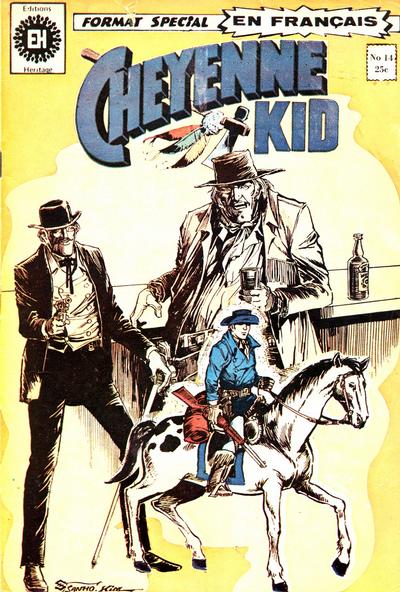 Cover for Cheyenne Kid (Editions Héritage, 1972 series) #14