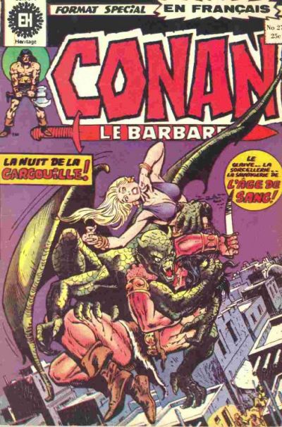 Cover for Conan le Barbare (Editions Héritage, 1972 series) #27