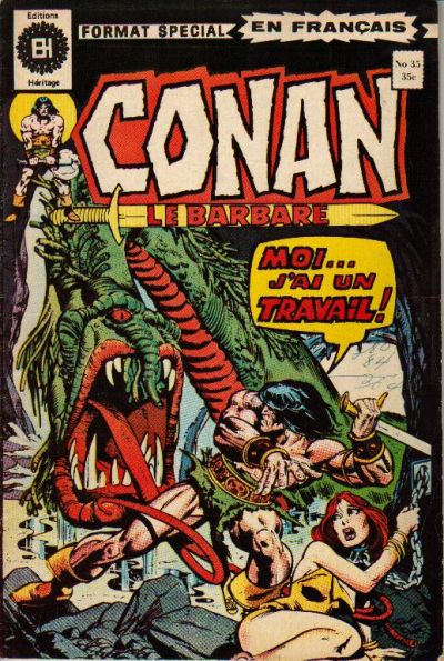 Cover for Conan le Barbare (Editions Héritage, 1972 series) #35