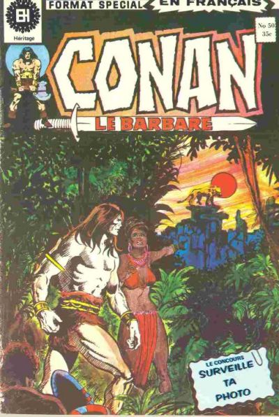 Cover for Conan le Barbare (Editions Héritage, 1972 series) #50