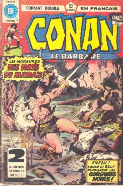 Cover for Conan le Barbare (Editions Héritage, 1972 series) #75/76