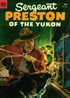 Cover for Sergeant Preston of the Yukon (Dell, 1952 series) #7