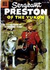 Cover for Sergeant Preston of the Yukon (Dell, 1952 series) #22 [15¢]