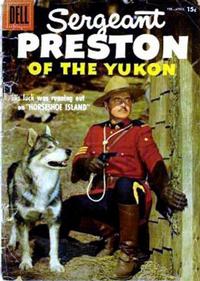 Cover Thumbnail for Sergeant Preston of the Yukon (Dell, 1952 series) #22 [15¢]