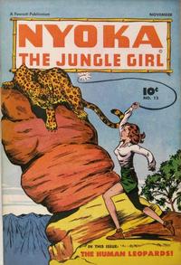 Cover Thumbnail for Nyoka the Jungle Girl (Fawcett, 1945 series) #13